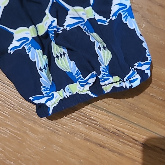 CROWN & IVY Tropical Parrot Blouse Medium - Picture 5 of 11